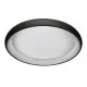 Italux Alessia  fekete LED mennyezeti lámpa (IT-5280-850RC-BK-3) LED 1 izzós IP20