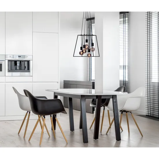 Italux Almodovi  fekete függesztett lámpa (IT-PND-11532-5-BL) E27 5 izzós IP20