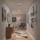 Italux Altisma  fehér-fekete LED mennyezeti lámpa (IT-CLN-6677-95-WH-BL-3K) LED 1 izzós IP20