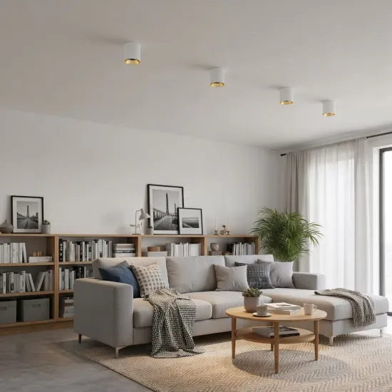 Italux Altisma  fehér-arany LED mennyezeti lámpa (IT-CLN-6677-95-WH-GD-3K) LED 1 izzós IP20