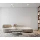 Italux Altisma  fehér-arany LED mennyezeti lámpa (IT-CLN-6677-95-WH-GD-3K) LED 1 izzós IP20