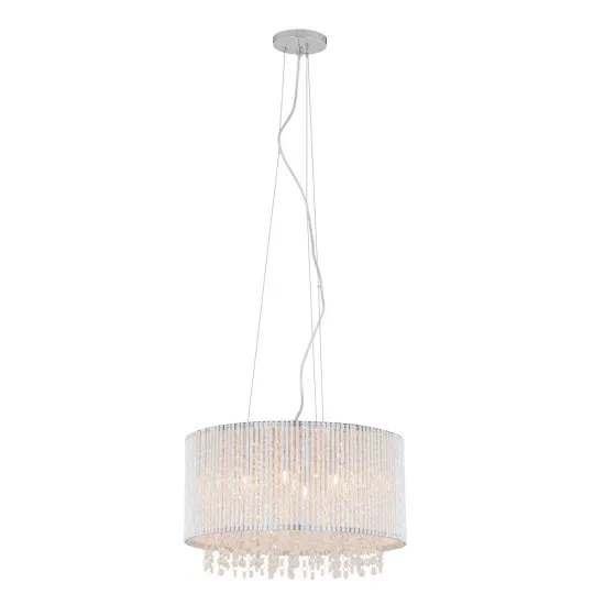 Italux Anabella  ezüst csillár (IT-P0207-07D-F4QL) G9 7 izzós IP20