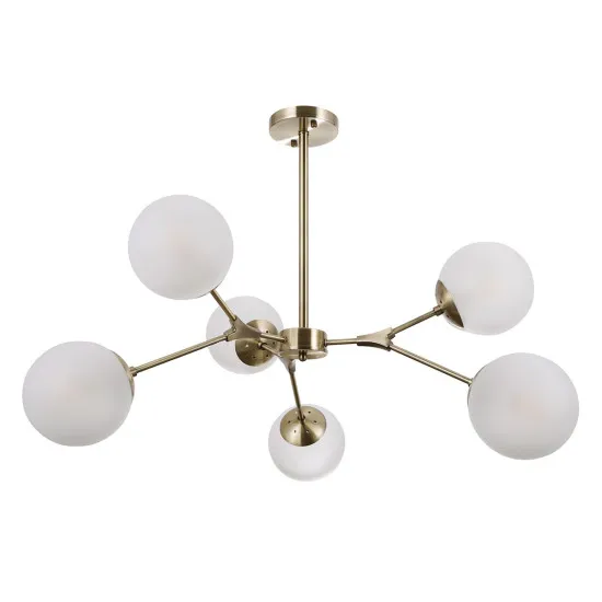 Italux Annes  bronz függesztett lámpa (IT-PND-56980-6B) E14 6 izzós IP20