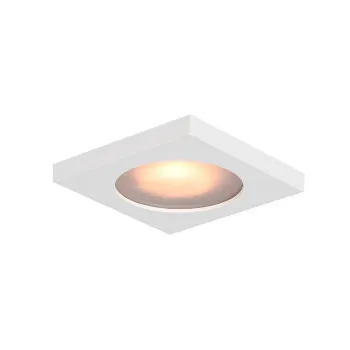 Italux Antar  fehér fürdőszobai mennyezetbe építhető lámpa (IT-DL-26385S-GU10-WH) GU10 1 izzós IP44