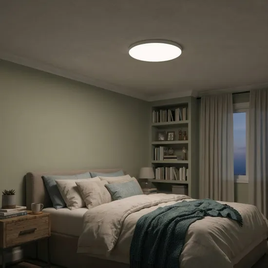 Italux Ateia  fehér fürdőszobai LED mennyezeti lámpa (IT-PLF-53472-3K-WH) LED 1 izzós IP44