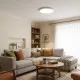 Italux Ateia  fehér fürdőszobai LED mennyezeti lámpa (IT-PLF-53472-3K-WH) LED 1 izzós IP44