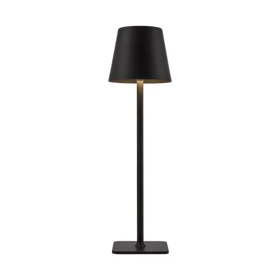 Italux Atlis  fekete kültéri hordozható LED asztali lámpa (IT-TB-2821-BK) LED 1 izzós IP54