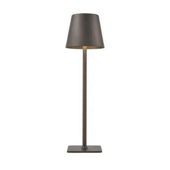 Italux Atlis  grafit kültéri hordozható LED asztali lámpa (IT-TB-2821-GR) LED 1 izzós IP54