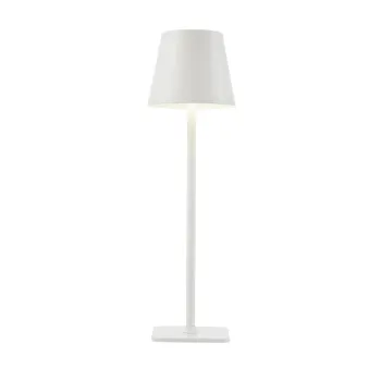 Italux Atlis  fehér kültéri hordozható LED asztali lámpa (IT-TB-2821-WH) LED 1 izzós IP54