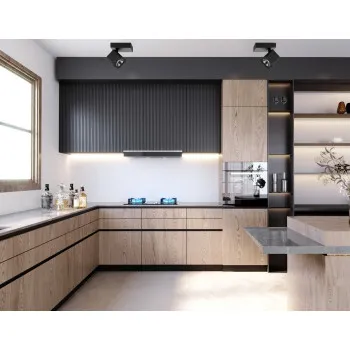 Italux Aveiro  fekete LED mennyezeti spotlámpa (IT-SPL-31981-1B-BK) LED 1 izzós IP20