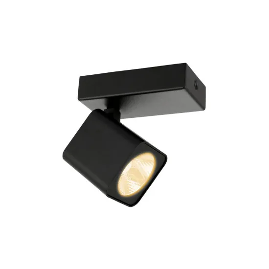 Italux Aveiro  fekete LED mennyezeti spotlámpa (IT-SPL-31981-1B-BK) LED 1 izzós IP20