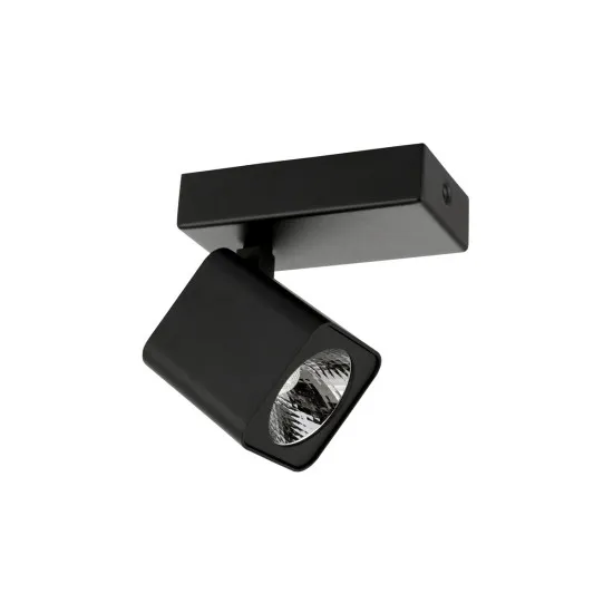 Italux Aveiro  fekete LED mennyezeti spotlámpa (IT-SPL-31981-1B-BK) LED 1 izzós IP20