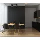 Italux Aveiro  fekete LED mennyezeti spotlámpa (IT-SPL-31981-2B-BK) LED 3 izzós IP20