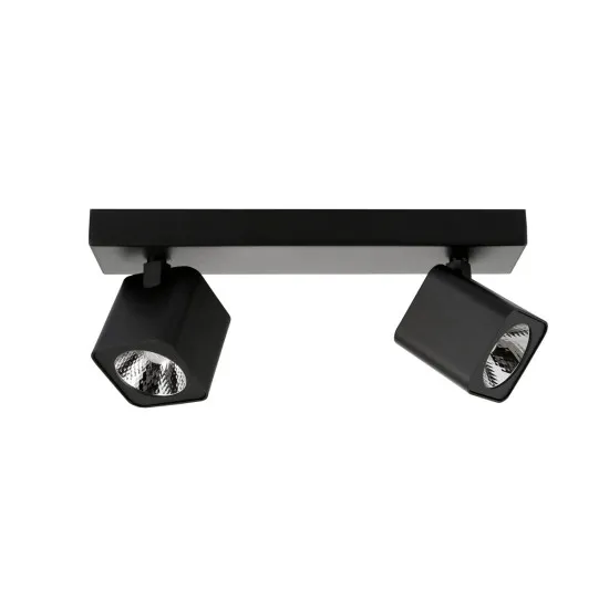 Italux Aveiro  fekete LED mennyezeti spotlámpa (IT-SPL-31981-2B-BK) LED 3 izzós IP20
