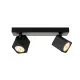 Italux Aveiro  fekete LED mennyezeti spotlámpa (IT-SPL-31981-2B-BK) LED 3 izzós IP20