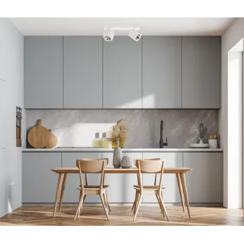 Italux Aveiro  fehér LED mennyezeti spotlámpa (IT-SPL-31981-2B-WH) LED 3 izzós IP20
