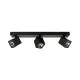 Italux Aveiro  fekete LED mennyezeti spotlámpa (IT-SPL-31981-3B-BK) LED 3 izzós IP20