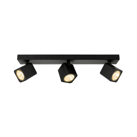 Italux Aveiro  fekete LED mennyezeti spotlámpa (IT-SPL-31981-3B-BK) LED 3 izzós IP20