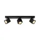 Italux Aveiro  fekete LED mennyezeti spotlámpa (IT-SPL-31981-3B-BK) LED 3 izzós IP20