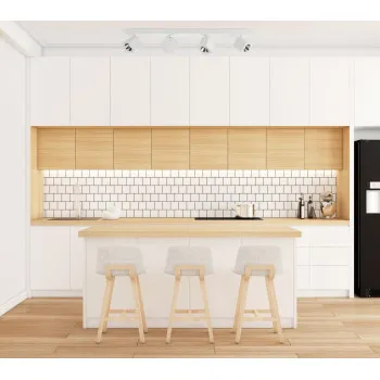 Italux Aveiro  fehér LED mennyezeti spotlámpa (IT-SPL-31981-4B-WH) LED 4 izzós IP20