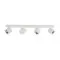 Italux Aveiro  fehér LED mennyezeti spotlámpa (IT-SPL-31981-4B-WH) LED 4 izzós IP20