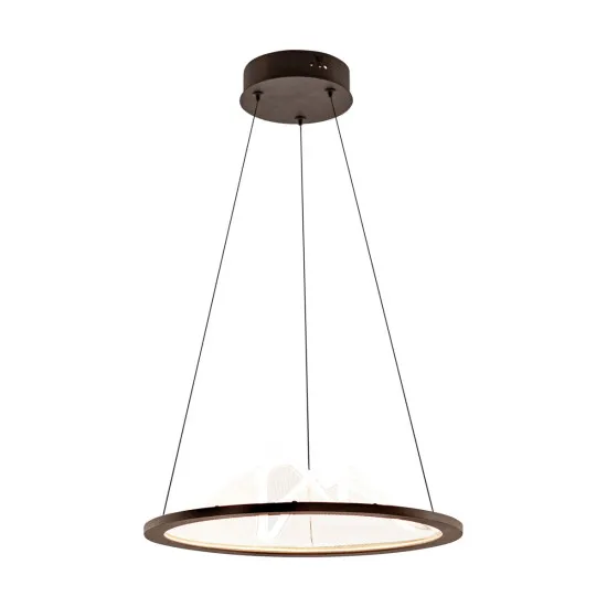 Italux Baret  kávébarna LED függesztett lámpa (IT-PND-58038-26W-3K) LED 1 izzós IP20