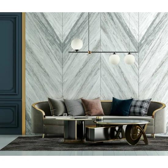 Italux Barletta  fekete-bronz függesztett lámpa (IT-PND-76540-3-BK) G9 3 izzós IP20