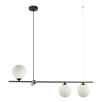 Italux Barletta  fekete-bronz függesztett lámpa (IT-PND-76540-3-BK) G9 3 izzós IP20