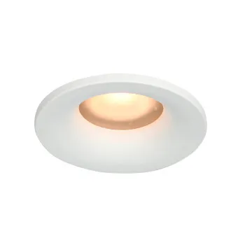 Italux Barto  fehér fürdőszobai mennyezetbe építhető lámpa (IT-DL-60327-IP44-WH) GU10 1 izzós IP44