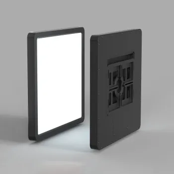 Italux Bastia  fekete LED mennyezeti lámpa (IT-PLF-83625-230S-18W-BL) LED 1 izzós IP20