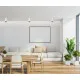 Italux Boniva  fehér-fekete LED mennyezeti spotlámpa (IT-SPL-2854-1-SC-WH) LED 1 izzós IP20