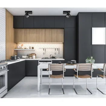 Italux Boniva  fekete LED mennyezeti spotlámpa (IT-SPL-2854-1B-BL) LED 1 izzós IP20