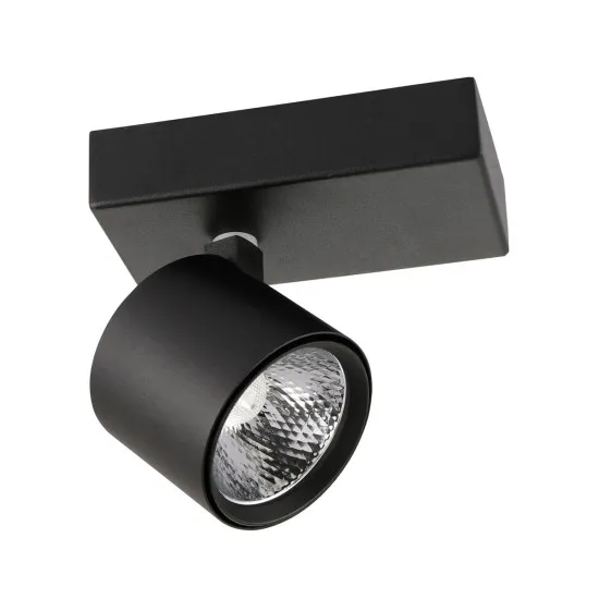 Italux Boniva  fekete LED mennyezeti spotlámpa (IT-SPL-2854-1B-BL) LED 1 izzós IP20