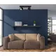 Italux Boniva  fekete LED mennyezeti spotlámpa (IT-SPL-2854-2B-BL) LED 2 izzós IP20