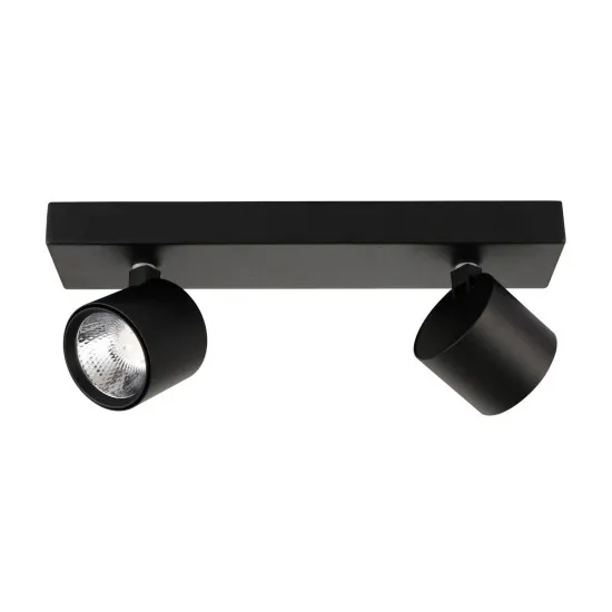 Italux Boniva  fekete LED mennyezeti spotlámpa (IT-SPL-2854-2B-BL) LED 2 izzós IP20