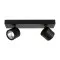 Italux Boniva  fekete LED mennyezeti spotlámpa (IT-SPL-2854-2B-BL) LED 2 izzós IP20