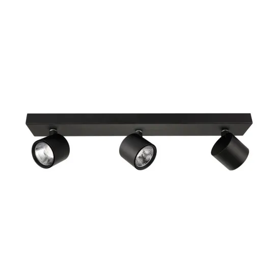 Italux Boniva  fekete LED mennyezeti spotlámpa (IT-SPL-2854-3B-BL) LED 3 izzós IP20