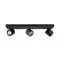 Italux Boniva  fekete LED mennyezeti spotlámpa (IT-SPL-2854-3B-BL) LED 3 izzós IP20