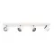 Italux Boniva  fehér-fekete LED mennyezeti spotlámpa (IT-SPL-2854-4B-WH) LED 4 izzós IP20