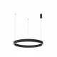 Italux Brasco Down  fekete LED függesztett lámpa (IT-PND-56215-060RPP-BK-3KS4K-TRDIMM) LED 1 izzós IP20