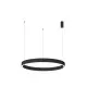 Italux Brasco Down  fekete LED függesztett lámpa (IT-PND-56215-060RPP-BK-3KS4K-TRDIMM) LED 1 izzós IP20