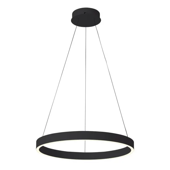 Italux Brasco Down  fekete LED függesztett lámpa (IT-PND-56215-080RPC-BK-3KS4K-TRDIMM) LED 1 izzós IP20