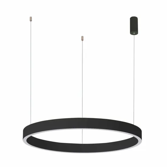 Italux Brasco Down  fekete LED függesztett lámpa (IT-PND-56215-080RPP-BK-3KS4K-TRDIMM) LED 1 izzós IP20