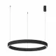 Italux Brasco Down  fekete LED függesztett lámpa (IT-PND-56215-080RPP-BK-3KS4K-TRDIMM) LED 1 izzós IP20