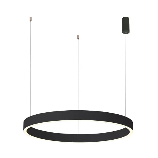 Italux Brasco Down  fekete LED függesztett lámpa (IT-PND-56215-080RPP-BK-3KS4K-TRDIMM) LED 1 izzós IP20