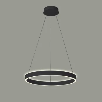 Italux Brasco Up Down  fekete LED függesztett lámpa (IT-PND-56215D-080RPC-BK-3KS4K-TRDIMM) LED 2 izzós IP20