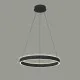 Italux Brasco Up Down  fekete LED függesztett lámpa (IT-PND-56215D-080RPC-BK-3KS4K-TRDIMM) LED 2 izzós IP20