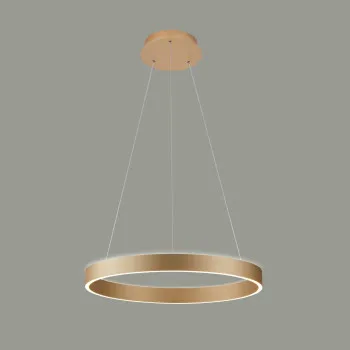 Italux Brasco Up Down  arany LED függesztett lámpa (IT-PND-56215D-080RPC-GD-3KS4K-TRDIMM) LED 2 izzós IP20