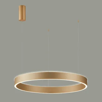 Italux Brasco Up Down  arany LED függesztett lámpa (IT-PND-56215D-100RPP-GD-3KS4K-TRDIMM) LED 2 izzós IP20