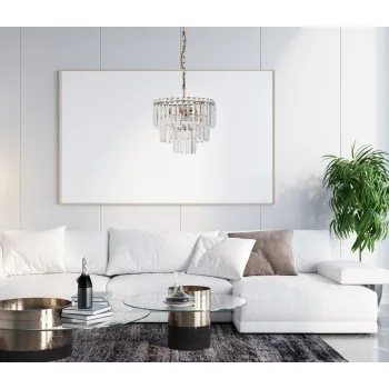Italux Buena  bronz csillár (IT-PND-22320-4-ABR) E14 4 izzós IP20